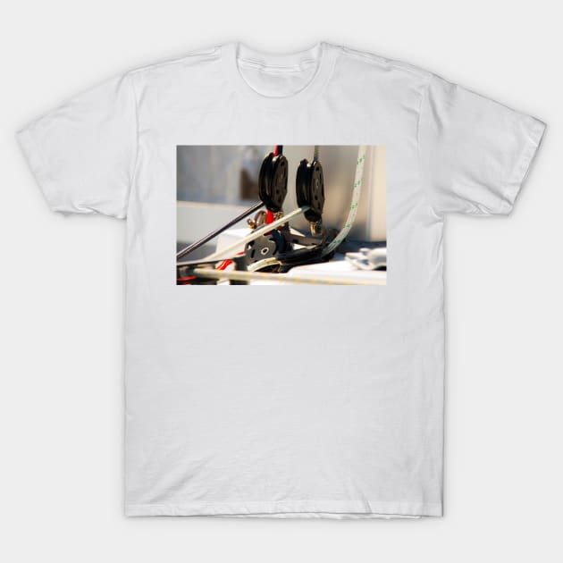 Catamaran Rigging T-Shirt by tgass